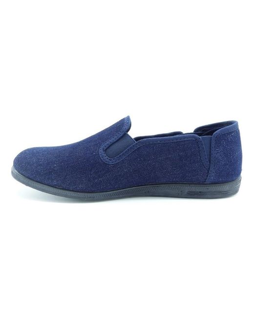 Chaussons Mathieu Semelflex pour homme en coloris Blue