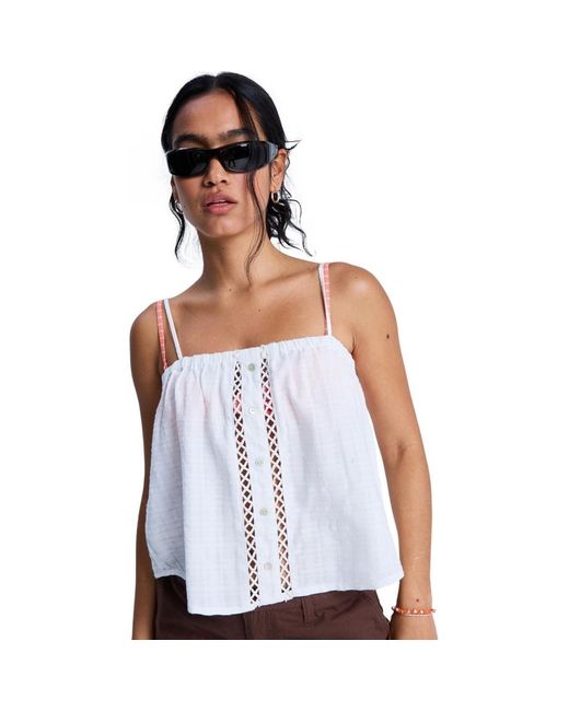Blouses Sweetest Sky Roxy en coloris White
