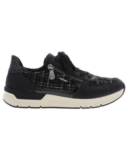 Baskets Rieker en coloris Black
