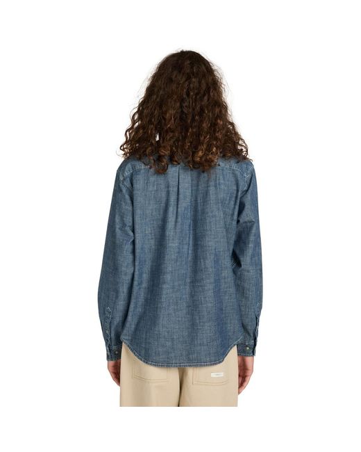 Chemise Button Down Regular Chambray Element pour homme en coloris Blue