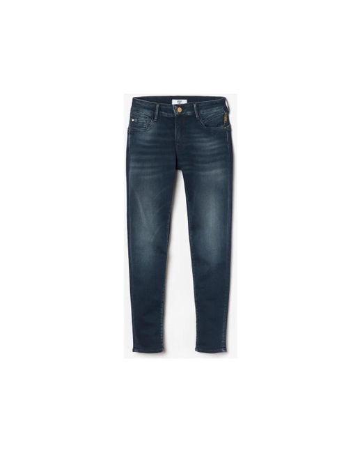 Jeans Arica pulp slim 7/8ème jeans bleu-noir Le Temps Des Cerises en coloris Blue