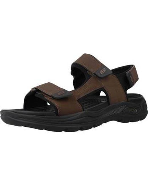 Skechers Sandalen arch fit m0tley sdkontra in Braun für Herren Lyst DE