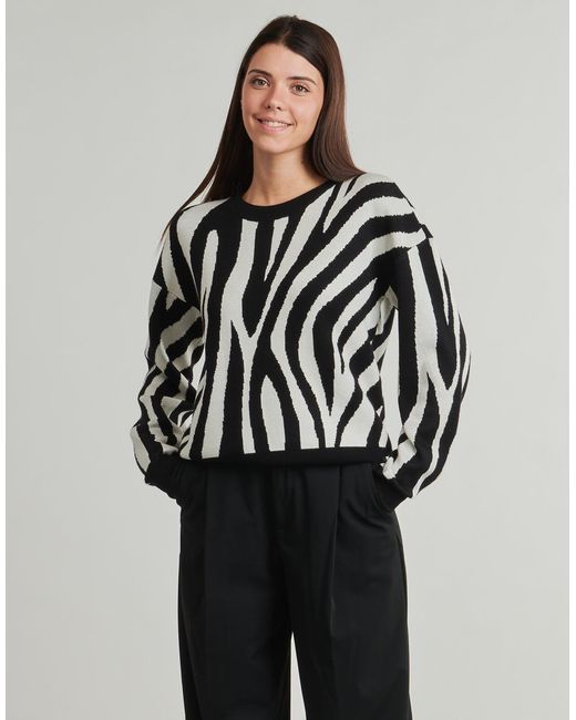 Vero Moda Trui Vmsiljeanimal in het Black