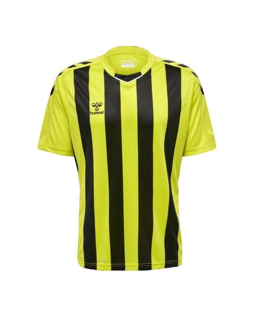 T-shirt T-shirt Core XK rayé Hummel pour homme en coloris Yellow