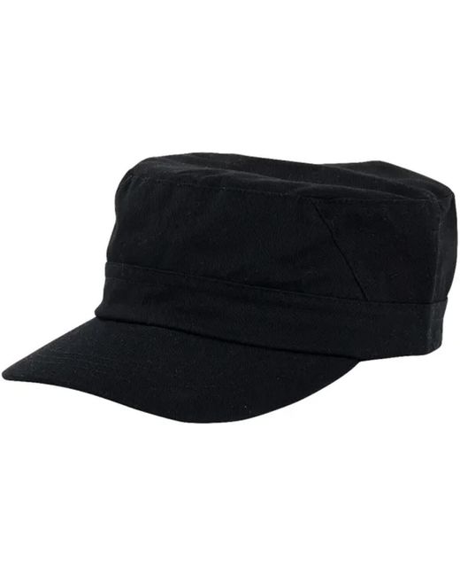 Casquette Casquette militaire unie Oxbow pour homme en coloris Black