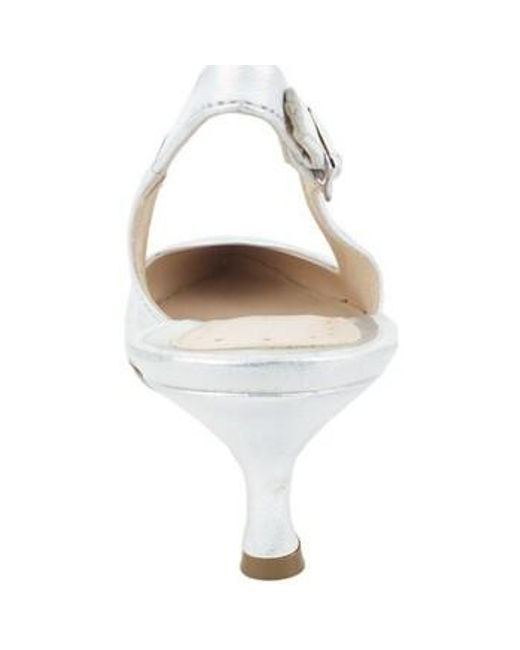 Chaussures escarpins INB222AG CafeNoir en coloris White