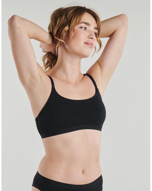Adidas Bralette Active Essentials Cotton in het Black