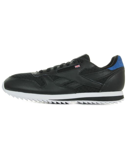 Reebok Lage Sneakers Classic Leather in het Zwart voor heren - Lyst