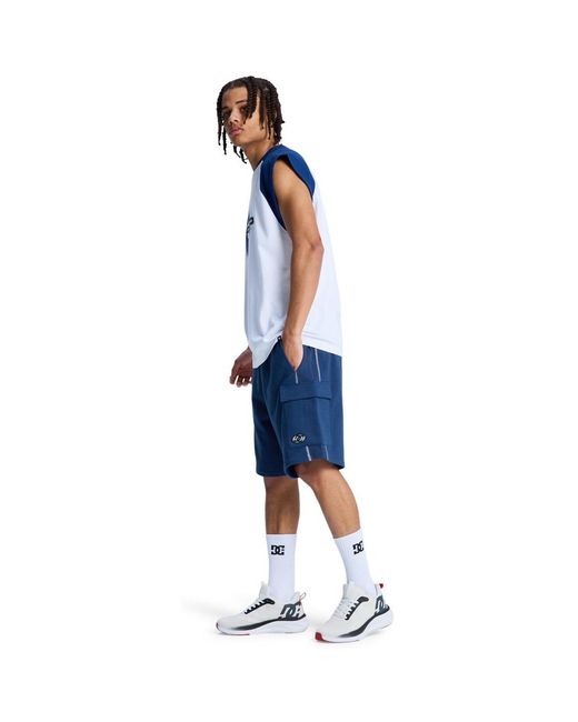 Short Flow Down DC Shoes pour homme en coloris Blue