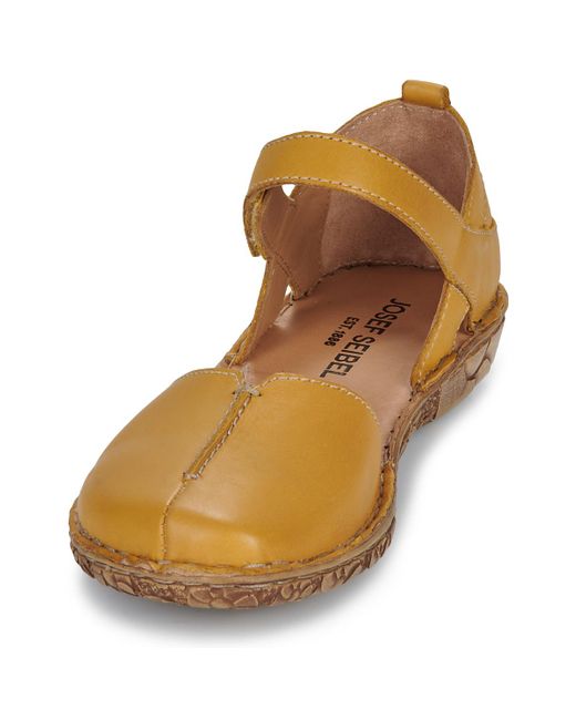 Josef Seibel Metallic Ballerinas Rosalie 42