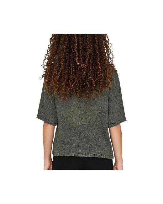 Pull Shine Jdy en coloris Green
