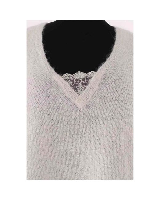 Pull Pull écru Sezane en coloris Natural