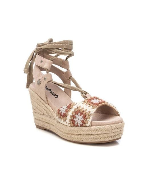 Sandales Compensées 172792 Refresh en coloris Metallic