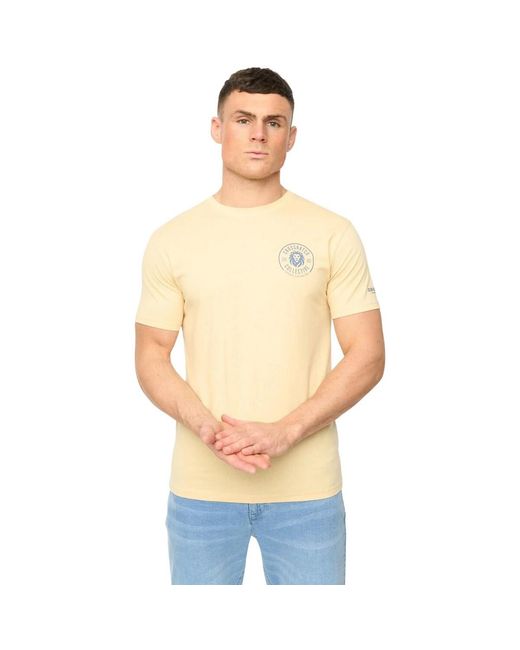 T-Shirt Tryplex Crosshatch pour homme en coloris Blue