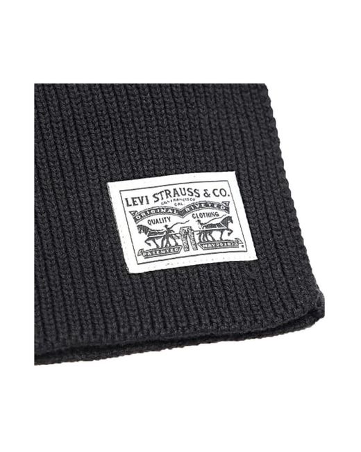 Echarpe Patch Scarf Levi's pour homme en coloris Black