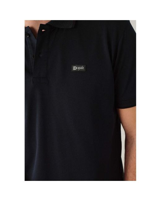 T-shirt Polo STANLEY Deeluxe pour homme en coloris Black