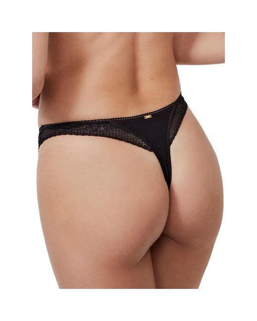 Tangas String Malitzia Selmark en coloris Black