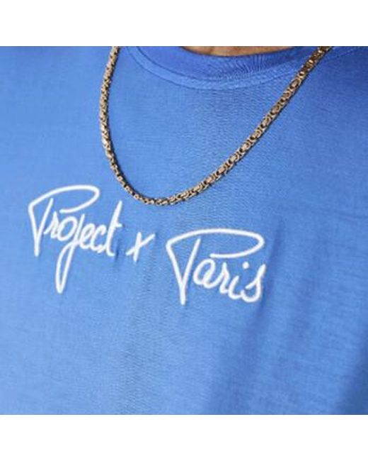 Debardeur Tee shirt paris bleu 2410092 IB Project X Paris pour homme en coloris Blue