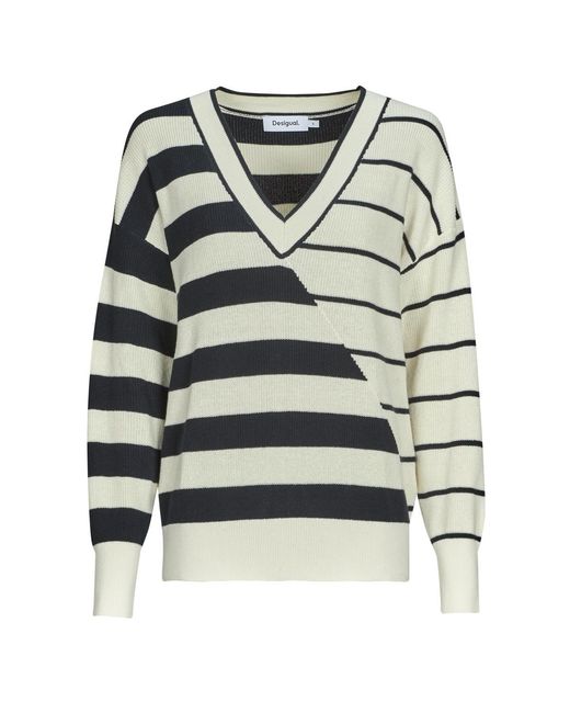 Desigual Trui Estocolmo in het Gray