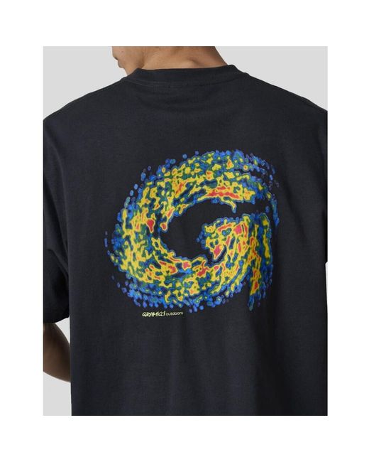 T-shirt Gramicci pour homme en coloris Black