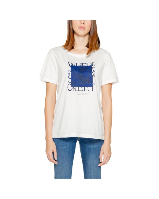 T-shirt 321368 Street One en coloris Blue