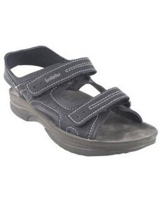 Chaussures sandale ry29 noir Inblu pour homme en coloris Gray