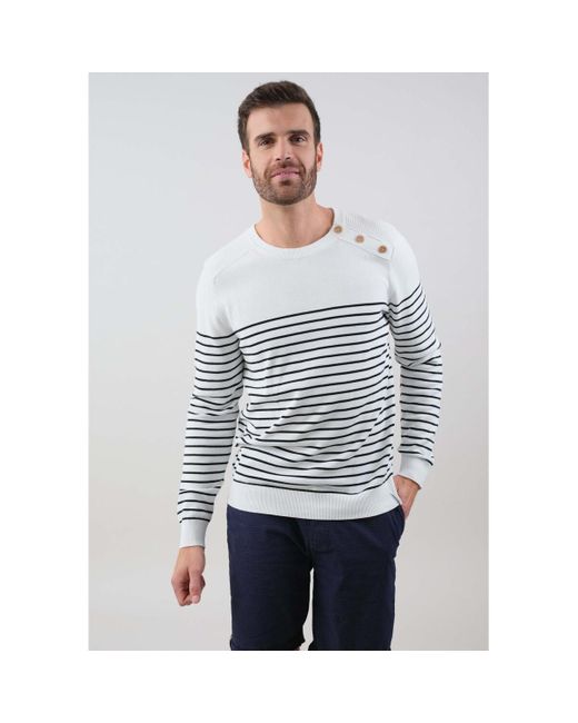 Pull Pull RATING Deeluxe pour homme en coloris White