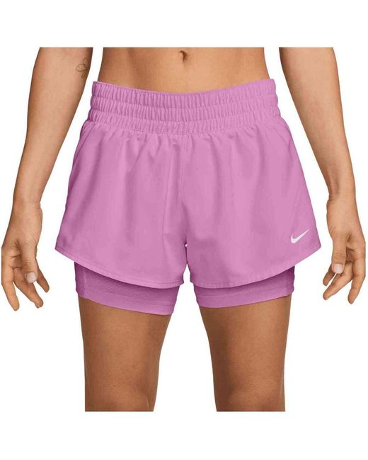 Short One Nike en coloris Purple