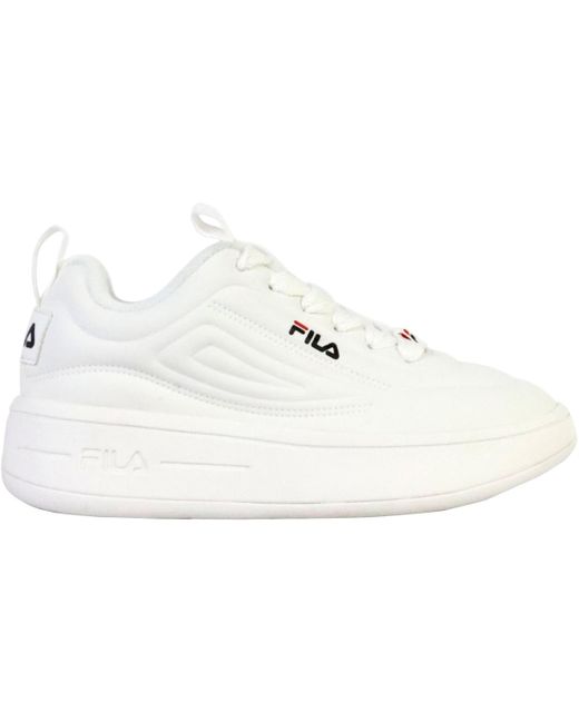 Baskets basses Basket à Lacets Superbubble Fila en coloris White
