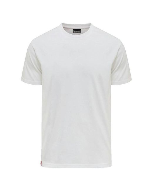 T-shirt T-shirt RED BASIC blanc Hummel pour homme en coloris White