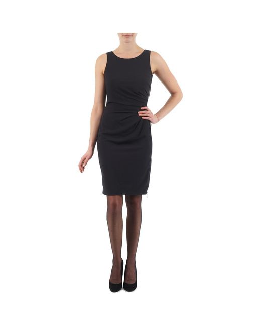 BEVERLY CREPE femmes Robe en Noir Esprit en coloris Black