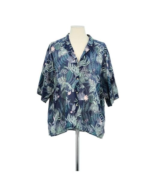 Blouses Blouse en coton Des Petits Hauts en coloris Blue