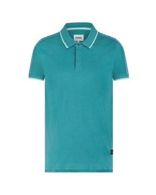Polo Leandro Ferré pour homme en coloris Blue