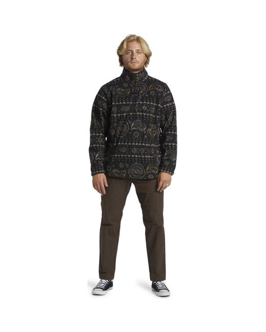 Polaire Boundary Billabong pour homme en coloris Black