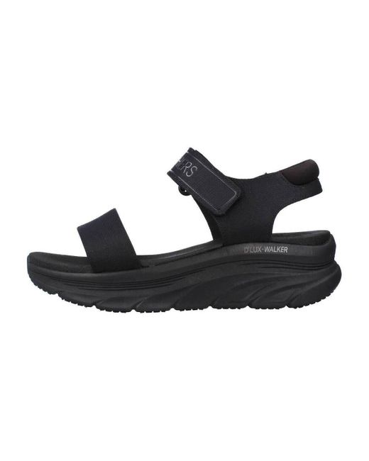 Skechers Sandalen Dlux Walker New Block in het Black