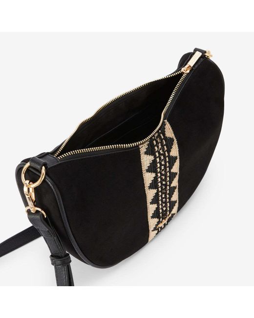Sac Bandouliere Sac porté épaule noir River Lollipops en coloris Black