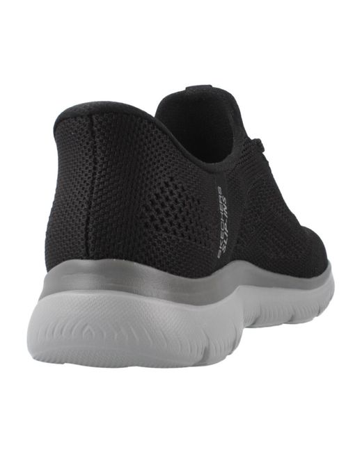 Skechers Sneakers Slip-Ins Summits in het Black voor heren
