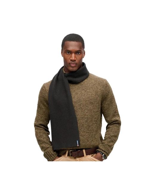 Echarpe Essential Superdry pour homme en coloris Black