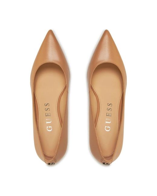 Chaussures escarpins FLPBV4 LEA08 BRAVO4-SAND Guess en coloris White