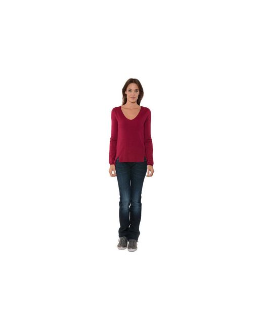 Pull Pull Femme Jovic Ruby Kaporal en coloris Red