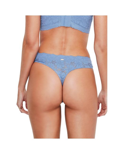 Tangas String ONE AND LACE Selmark en coloris Blue
