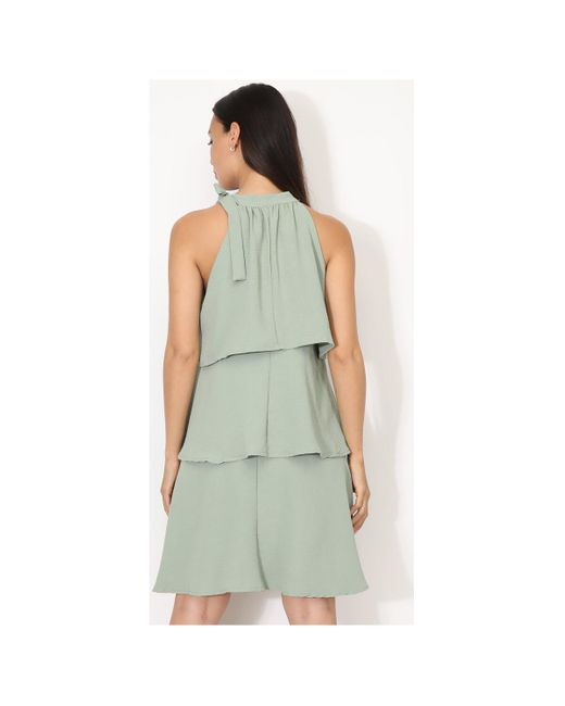 La Modeuse Jurk 70920_P166106 in het Green