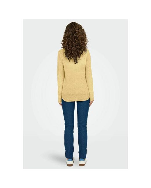 Pull 15113356 ONLY en coloris Yellow