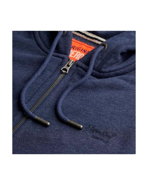 Zip-Throughs Superdry pour homme en coloris Blue