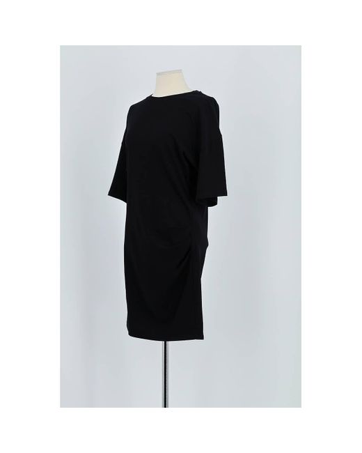 Robe courte Robe en coton noire IRO en coloris Black