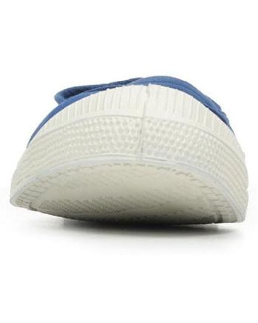 Baskets Elastique Bensimon en coloris Blue