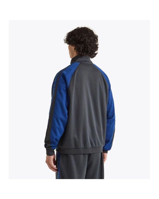 Veste 502.182558 TRACK JACKET LEGACY-BLACK OYSTER Diadora pour homme en coloris Blue