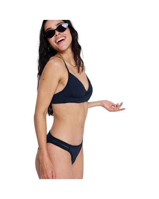 Maillots de bain Solid Essentials Classic Roxy en coloris Black