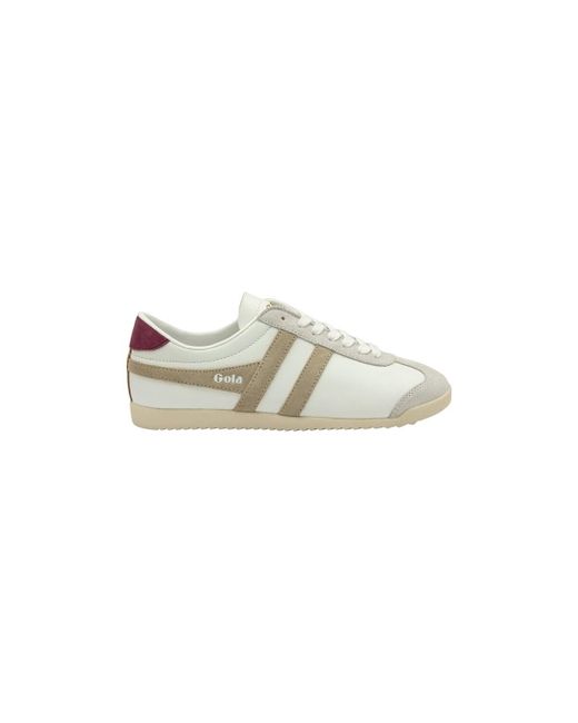 Derbies BULLET PURE WF-WHITE/BONE/CERISE Blanc Gola