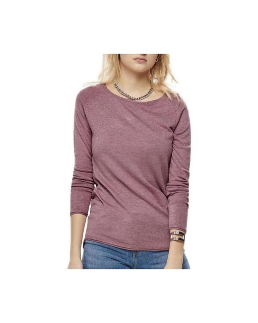 Pull Mila Lacy ONLY en coloris Purple